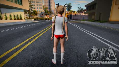 Dead Or Alive 5U - Marie Rose GYM Glases Remake para GTA San Andreas