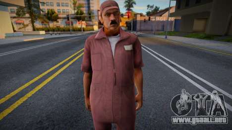 Janitor HD with facial animation para GTA San Andreas
