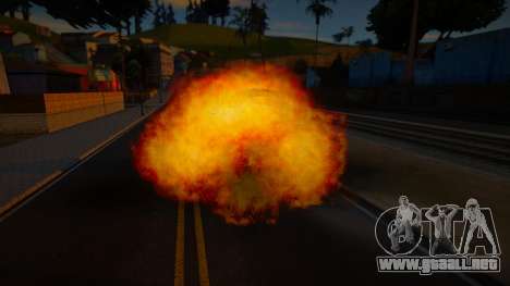 Efectos de explosión actualizados para GTA San Andreas