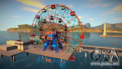 Ferris Wheel from GTA IV to GTA SA para GTA San Andreas