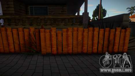 Wooden Fences HQ (Alternative Version) para GTA San Andreas