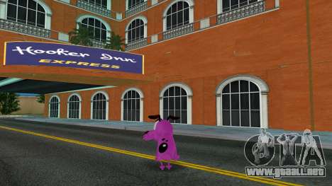 Courage The Cowardly Dog para GTA Vice City