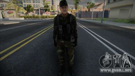 Army HD with facial animation para GTA San Andreas