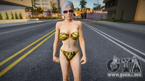 Dead Or Alive 5 - Christie (Player Swimwear) v3 para GTA San Andreas