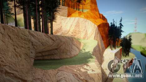 Nuevas texturas para el Monte Chiliad para GTA San Andreas