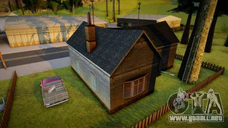 New Home of the CJ in Angel Pine para GTA San Andreas