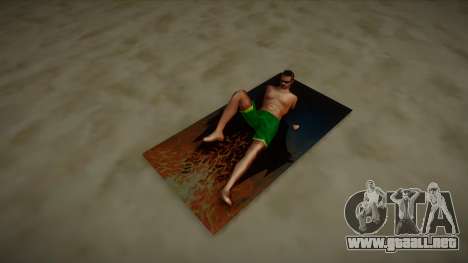 Random Beach Towels para GTA San Andreas