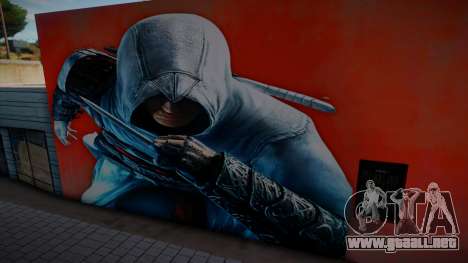 Assassins Creed Wall para GTA San Andreas