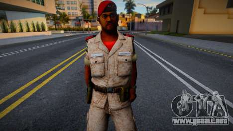 Soldado regular militar de los Medici de Just Ca para GTA San Andreas