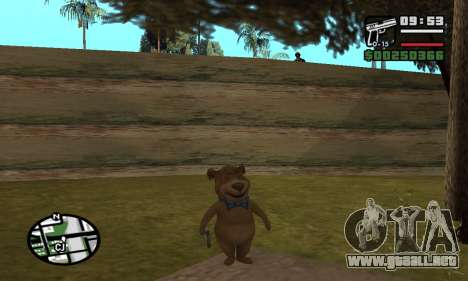 Boo Boo Bear para GTA San Andreas