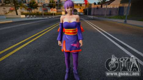 Dead Or Alive 5 - Ayane (Costume 3) v8 para GTA San Andreas