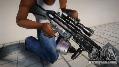 MP5 Custom para GTA San Andreas