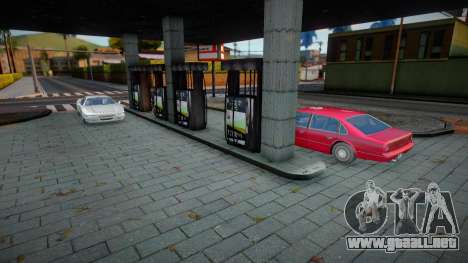 New Oil Station in Idlewood para GTA San Andreas