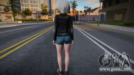 NieR Re[in] 2B - Crow Denim Jacket v2 para GTA San Andreas