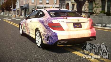 Mercedes-Benz C63 AMG M-Sport S10 para GTA 4