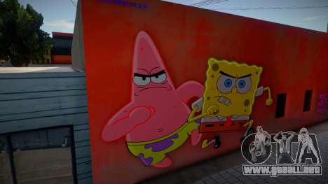 Spongebob Wall 6 para GTA San Andreas
