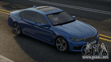 BMW 7-Series M750 BL para GTA San Andreas