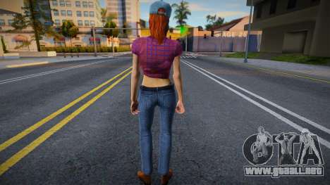 Dwfylc2 HD with facial animation para GTA San Andreas