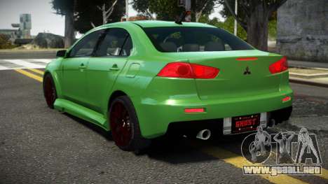 Mitsubishi Lancer Evolution X MB-L para GTA 4