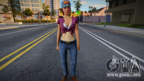 Dwfylc2 HD with facial animation para GTA San Andreas