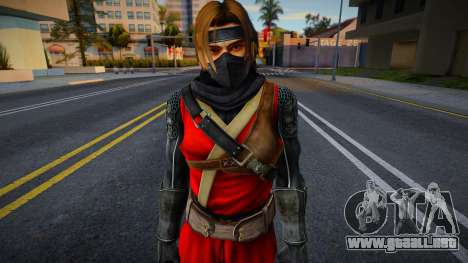 Dead Or Alive 5 - Hayate (Costume 3) v3 para GTA San Andreas