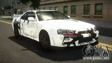 Nissan Skyline R34 GT-R RX-I S6 para GTA 4