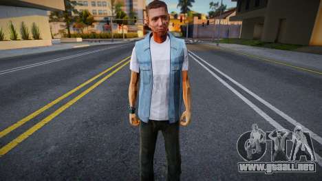 Paul HD with facial animation para GTA San Andreas