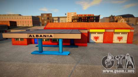 New Garage In San Fierro Albania para GTA San Andreas
