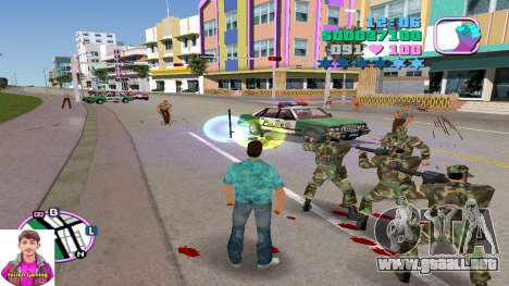Guardaespaldas del Ejército para GTA Vice City