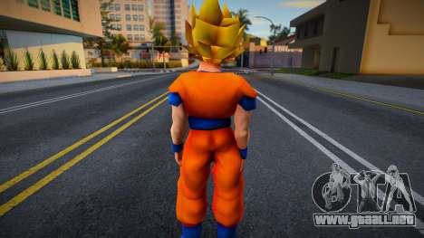 Goku SSJ skin in sa para GTA San Andreas