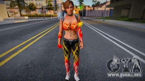 Dead Or Alive 5 - La Mariposa (Costume 1) v2 para GTA San Andreas