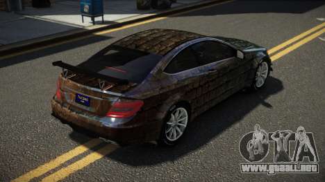 Mercedes-Benz C63 AMG M-Sport S12 para GTA 4