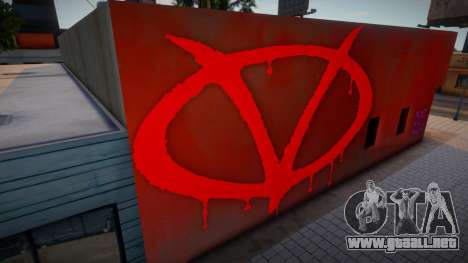 V for Vendetta para GTA San Andreas