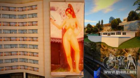 Mai Shiranui Billboard para GTA San Andreas