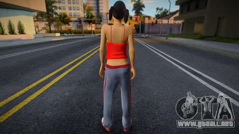 Improved HD Katie Zhan para GTA San Andreas