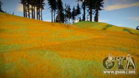 Hierba grande y hermosa para GTA San Andreas