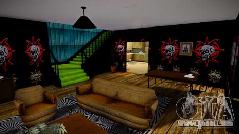 New Interior CJs House para GTA San Andreas