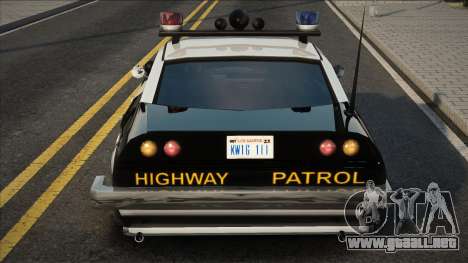 Police Polaris V8 para GTA San Andreas