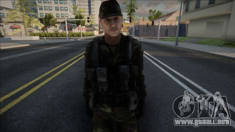 Army HD with facial animation para GTA San Andreas