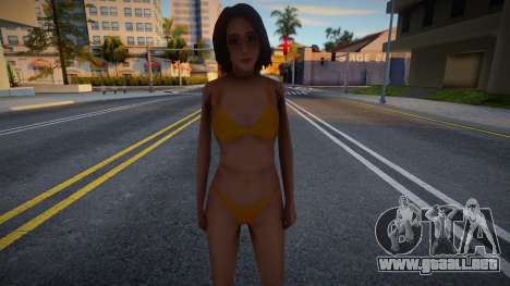 Girl Skin swimsuit para GTA San Andreas