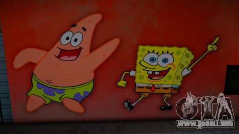 Spongebob Wall 4 para GTA San Andreas