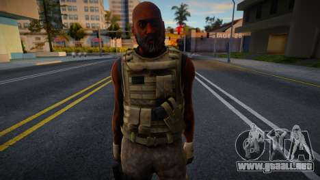 New Cop HD with facial animation para GTA San Andreas