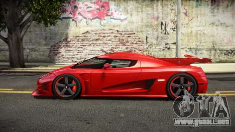 Koenigsegg Agera One ZR para GTA 4