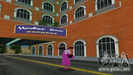 Courage The Cowardly Dog para GTA Vice City