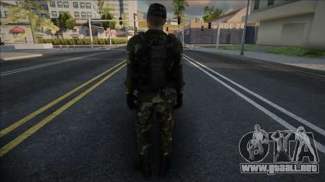 Army HD with facial animation para GTA San Andreas