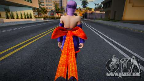 Dead Or Alive 5 - Ayane (Costume 3) v7 para GTA San Andreas
