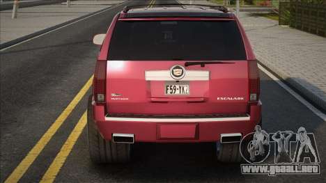 Cadillac Escalade 2013 Jgvo para GTA San Andreas