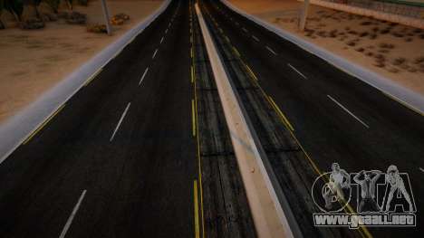 Nuevas texturas viales en Las Venturas para GTA San Andreas
