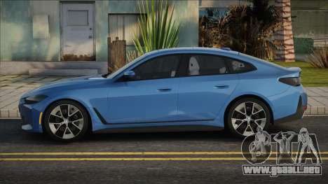 BMW i4 Edrive40 para GTA San Andreas