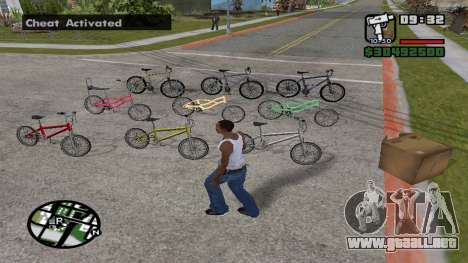 Generador de ciclos para GTA San Andreas